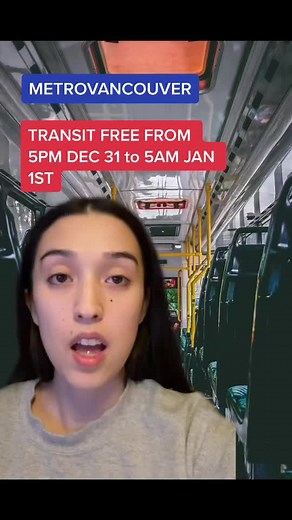 Free Transit Offered by Metro Vancouver Translink