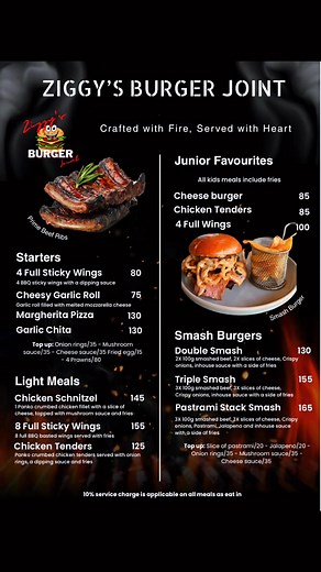 Ziggy's Burger Joint Menu: Delicious Options Await!