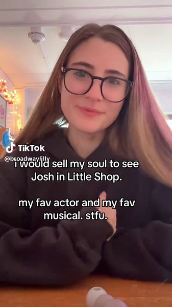 i want to thank whoever made this a reality. @Little Shop of Horrors i’m broke now but i’ll make it happen. #broadwaylilly #theatrekid #littleshop #littleshopofhorrorsmusical #joshuatbassett