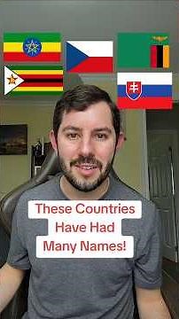 These Countries Have Had Multiple Names! #geography #history #languagelearning #linguistics