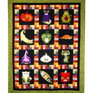 32K views · 389 reactions | ❤️ $1 Registration is BACK for our "Garden Patch Cats" Block of the Month! ✂️ This one is PRE-CUT and PRE-FUSED!  FOR A LIMITED TIME ONLY, get started on this beautiful quilt for just a DOLLAR!! Enter code "MYFAVBOM" to receive your $1 registration fee. | Stitchin' Heaven Quilt Shop | Facebook