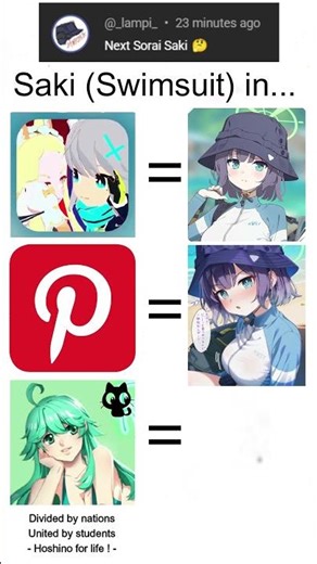 Saki in... #2 | Blue Archive