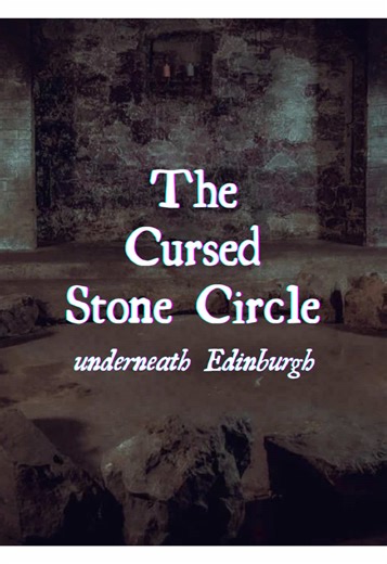 Count how many times I say “stone circle” 😅 This is the infamous vault hidden with the South Bridge in Edinburgh, believed to be one of the most haunted locations in Scotland. #haunted #storytime #ghoststory #scarystory #visitedinburgh