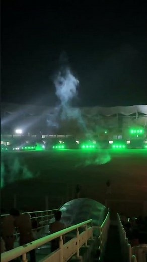 DMX Laser Spectacle at Greenfield Trivandrum | Light Show Inauguration🔥🔥 #keralacricketleague #Kcl