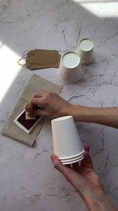 Logo Stamp for Custom Paper Cups, Coffee Shop Stamp, Coffee Sleeve Logo Stamp, Custom Take Away Package Stamp, Take Away Cardboard Package - Etsy