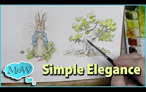 接受传奇人物的 Line_Wash 辅导！--The Mind of Watercolor