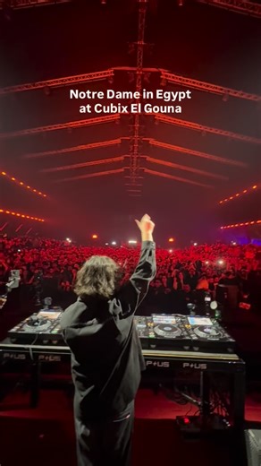 Notre Dame Closes the Night at CUBIX El Gouna Notre Dame took over CUBIX El Gouna to close the New Year’s Eve celebrations, bringing the final chapter of the night to a focused, high energy finish. Following performances by Saint Levant and Wasp, the closing set shifted the space fully into late night mode, with a packed crowd locked in until the final moments. The NYE takeover marked the conclusion of a multi night program at CUBIX, blending live performance with electronic sets in one continuo