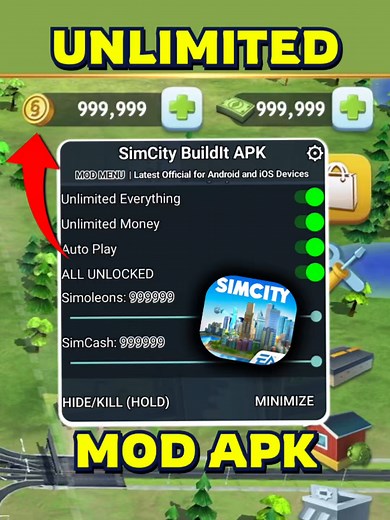 SimCity BuildIt Mod Menu: Unleash Your Creativity