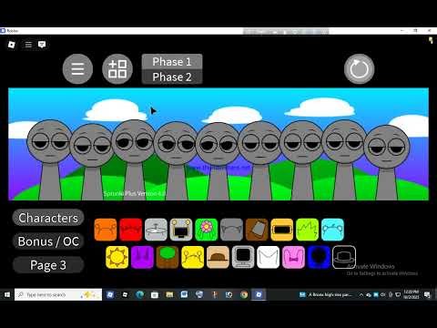 How to Unlock in Sprunki Plus | Roblox | Gaming | Play Time | Catnap Sadaf