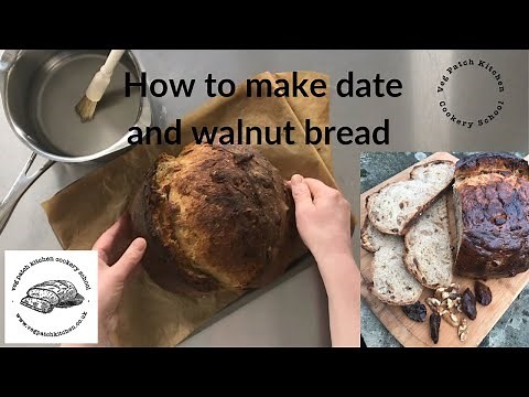 How to make date and walnut bread