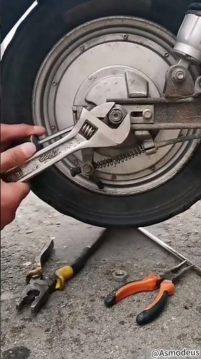 브레이크 디스크 조정 과정