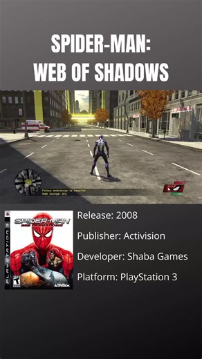 Spider-Man: Web of Shadows Overview for PlayStation 3