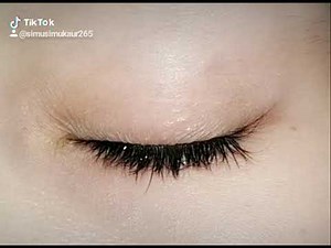 Sad crying eye video