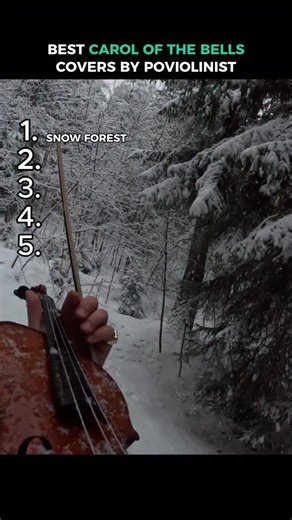 Ryan Naeseh on Instagram: "Best CAROL OF THE BELLS ❄️ Violin covers #poviolinist"