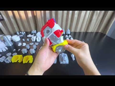 3D Print & Build Model Kit Timelapse | Gunpla Action #3DPrint #ModelKit #Gunpla