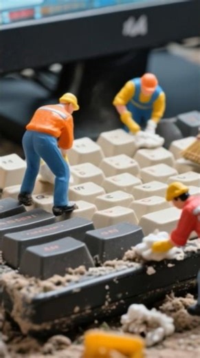 clean computer keyboard ⌨️#foryou #viralyoutube #cutebaby #trending #trendingshortsvideo