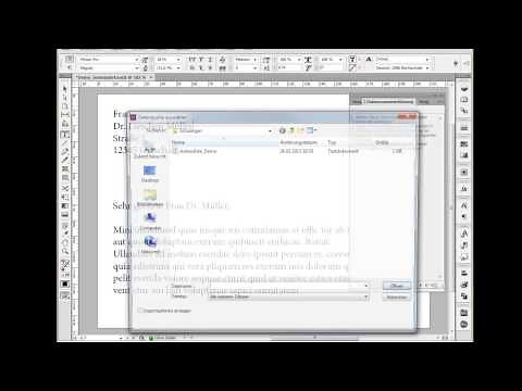 InDesign - Serienbrief mit Datenzusammenführung und Bedingung erstellen