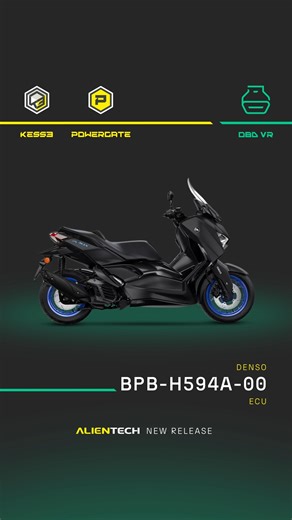🛵 𝗡𝗲𝘄 𝗢𝗕𝗗 𝗩𝗥 𝗽𝗿𝗼𝘁𝗼𝗰𝗼𝗹 𝗳𝗼𝗿 𝗗𝗲𝗻𝘀𝗼 𝗕𝗣𝗠-𝗛𝟱𝟵𝟰𝗔-𝟬𝟬 – 𝗬𝗮𝗺𝗮𝗵𝗮 𝗫-𝗠𝗮𝘅 & 𝗡-𝗠𝗮𝘅. 🛵 Expand your business in the scooter tuning market with KESS3 and Powergate — the perfect tools for workshops that want to offer complete, safe, and high-performance services. ✅ Work via OBD Virtual Reading ✅ Read and write directly through the diagnostic port ✅ Optimise fuel efficiency, throttle response, and smooth power delivery 👉 Discover all supported models and technical