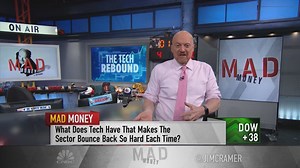 Cramer discusses tech's recent rebound, says it's still the wrong time to own unprofitable names