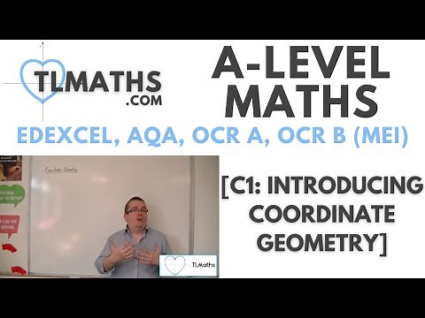 A-Level Maths: C1-00 [Introducing Coordinate Geometry]