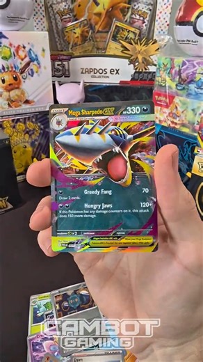 Mega Sharpedo Ex - Day 76 - Opening Pokémon Packs Daily #pokemon #nintendo