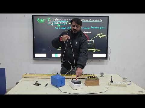 Experiment class 12 physics meter bridge