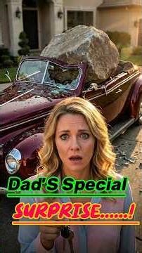 ASMR Classic Car Reveal – Emotional Dad Surprise ❤️ #car #shorts