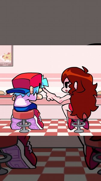 FRIDAY NIGHT FUNKIN' X LE SSERAFIM Collab Cutscene | SPAGHETTI #FNF #lesserafim