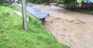 Striking twice: Rainfalls cause new flooding in Zakarpattia (Photos, videos)