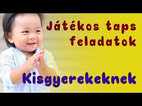 Játékos taps feladatok - ritmusgyakorlatok kisgyerekeknek