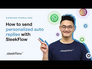 How to send automated greeting message in SleekFlow? | SleekFlow Tutorial
