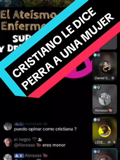 NO SE ESCUCHA LO QUE ELLA DICE POR E.MICRO SE ELLASIGUE EN LA PARTE 2 ESTA ES LA PARTE 1: NO LES ENCANTA CUANDO EL MISMO CRISTIANO HACE VEEEER QUE NO TIENEN A NINGUN BIEN O BONDAD DENTRO???? @Ariel✌🏻🍷 @Zil R ✌🏾🇵🇸 @Rafael Tapia @Puerta de Horror @mount_black @patyramos0606 @ANTICRISTO2025 @Dr. Purkinje @Tutto @Andy @Angelo Ateo @ᴀᴇɢʀᴏᴡ ᴅᴀʀᴋғʟᴀᴍᴇ @AFRODITA🇺🇸 @Amaury @Angeles🃏🌸 @Dulce✨🌷 @Apostol-Daniel 4-35 @AteísmoRefutado @ATEO-LÓGICO @Bad Cuy 😎 @Bajen a Lockyoun @barba-fitness @blorry