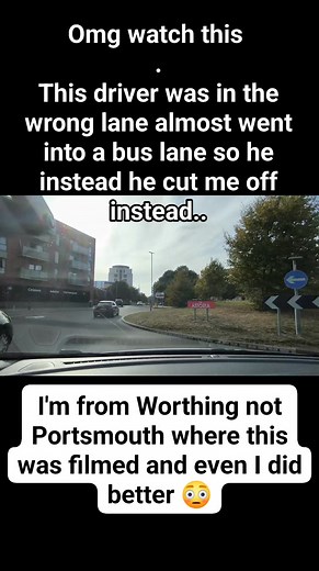 13K views · 18 reactions | #dangerous #danger #driver #ukroads #baddriver #reckless #crash #accident #bus #cyclist #cycling #roadrage #angry #karen #closecall #nearmiss #brightonandhove #moped #motorbike #hgv #highwaycodeuk #hornuse #DashCamDrama #dashcamuk #worthingdrivers #DrivingMishaps #drivingincident #driveruk #cyclingmikey #HGVClass1 #fails | Worthings Hazard Perception QUEEN | Facebook