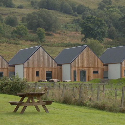 A small Highland community wanted a new, modern school for their children... so decided to build it themselves. 😊 | BBC Scotland News