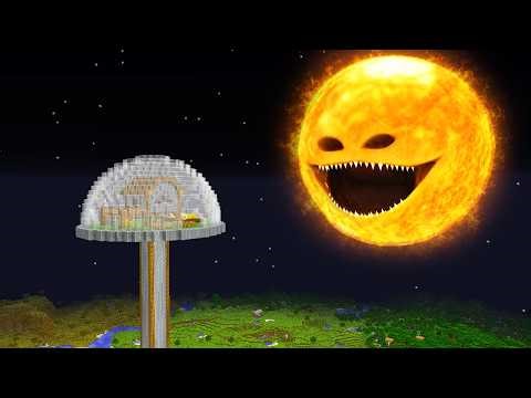 SURVIVING FROM THE SUN ARRIVAL in Minecraft - Gameplay