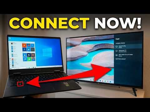 How To Connect TCL Smart TV To Laptop | Step By Step