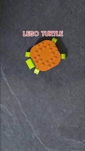 Lego turtle tutorial #lego #codeblocks #legobuild #animals #legoshorts #legoanimals #turtle