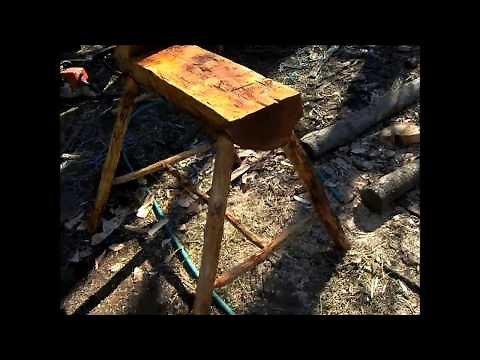 Building a Greenwood Carving Bench