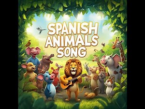 🎶 Learn Spanish animals with Our Fun animals Song! 🎶