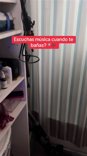 No se conecta ha Bluetooth, simplemente pones tu teléfono 🤩 #baño #bathroom #speaker #shower #tiktokshopcreatorpicks