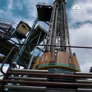 1.1M views · 4.4K reactions | Sit back, relax, and enjoy this exclusive footage of the Mystic River Falls lift tower. | Silver Dollar City | Facebook