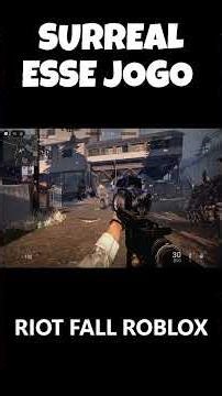RIOT FALL IGUAL WAR ZONE #fps #roblox #riotgames #shortsvideo
