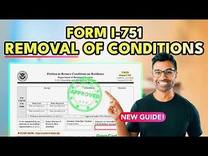 Form I-751 Removal of Conditions 2026 | Step by Step Guide! 🇺🇸