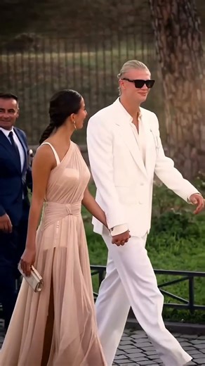 Erling Haaland and his girlfriend Isabel Haugseng Johansen #isabel