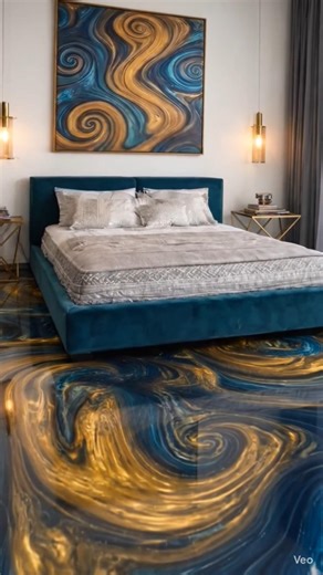 Satisfying Epoxy Floor Transformation 😍✨ #Shorts #ai #viral