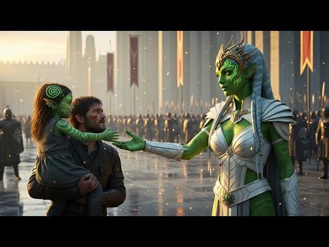 This Throne Is Yours Now—The Alien Mother Vows Herself to the Man Who Fought for Her Child