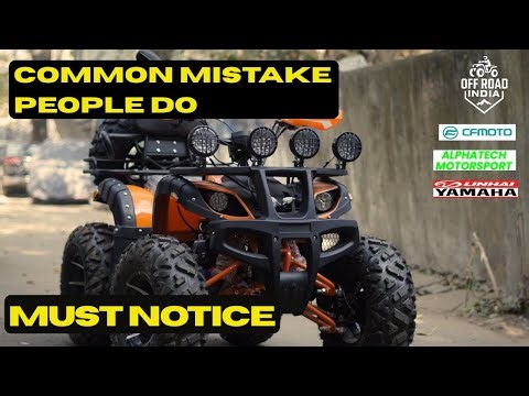 Common Mistakes People Make While Buying an ATV | Don’t Buy Before Watching