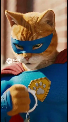 Evil kitty vs super kitty #ai #cat #humor #cute #fyp