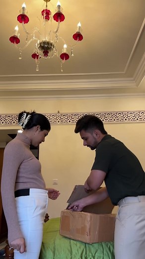 Unboxing wedding outfit #minivlog | Suyash stories