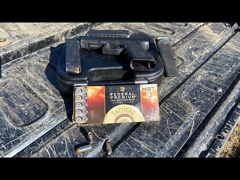 Shooting/Review Federal Premium Tactical 40 S&W 180 Grain HST HP